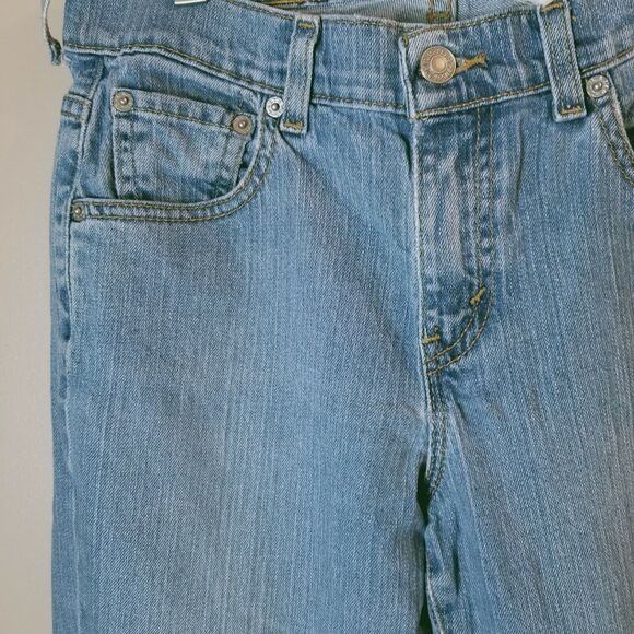 Levi's 515 Jeans Women’s 28x29 Nouveau Bootcut Mid Rise Medium Wash - Picture 2 of 12